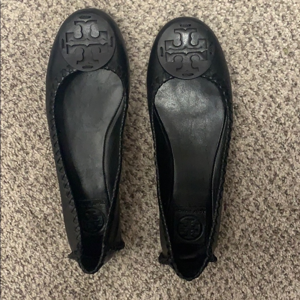Black Tory Burch Flats